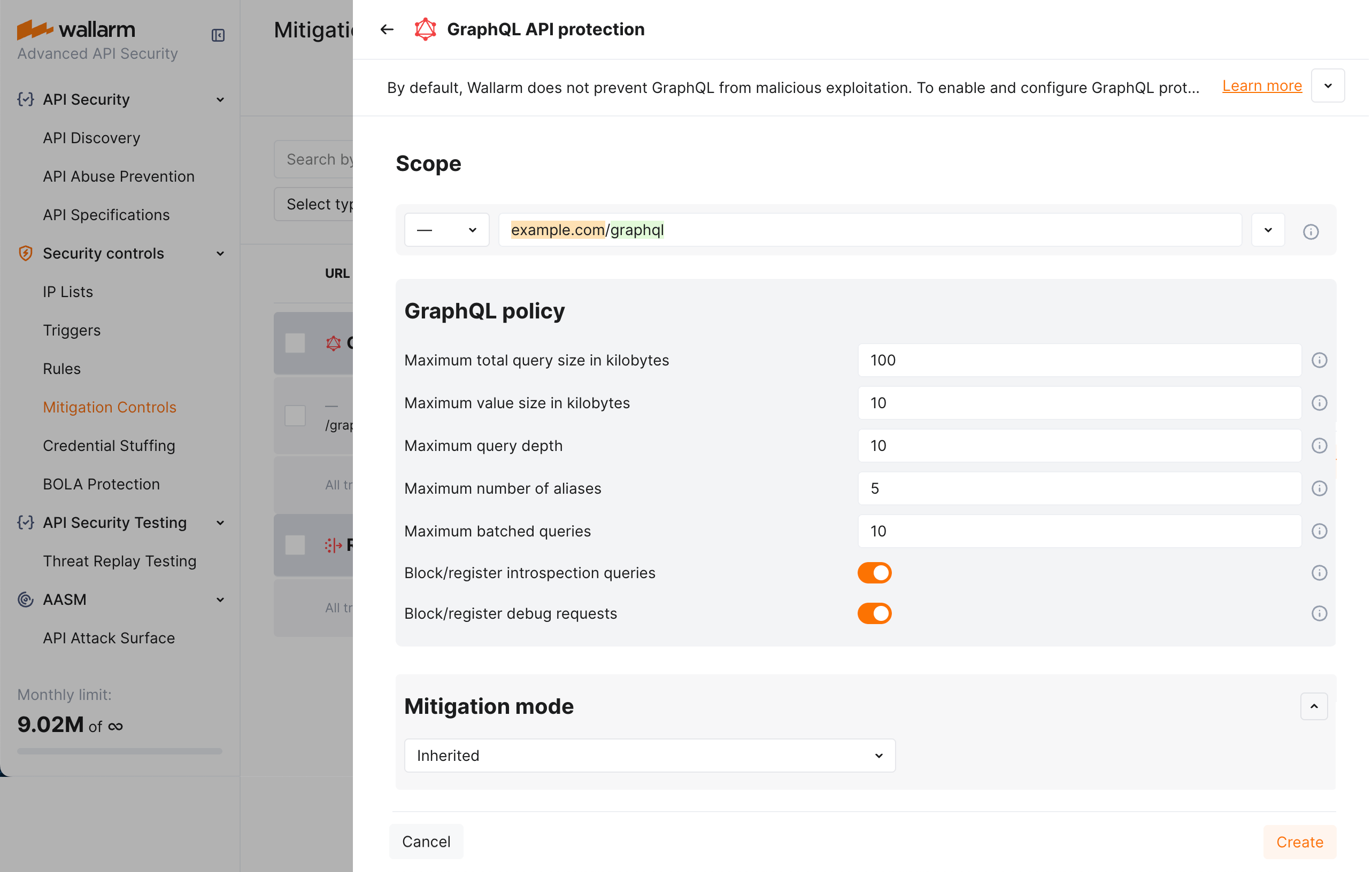 GraphQL Policy for your endpoints